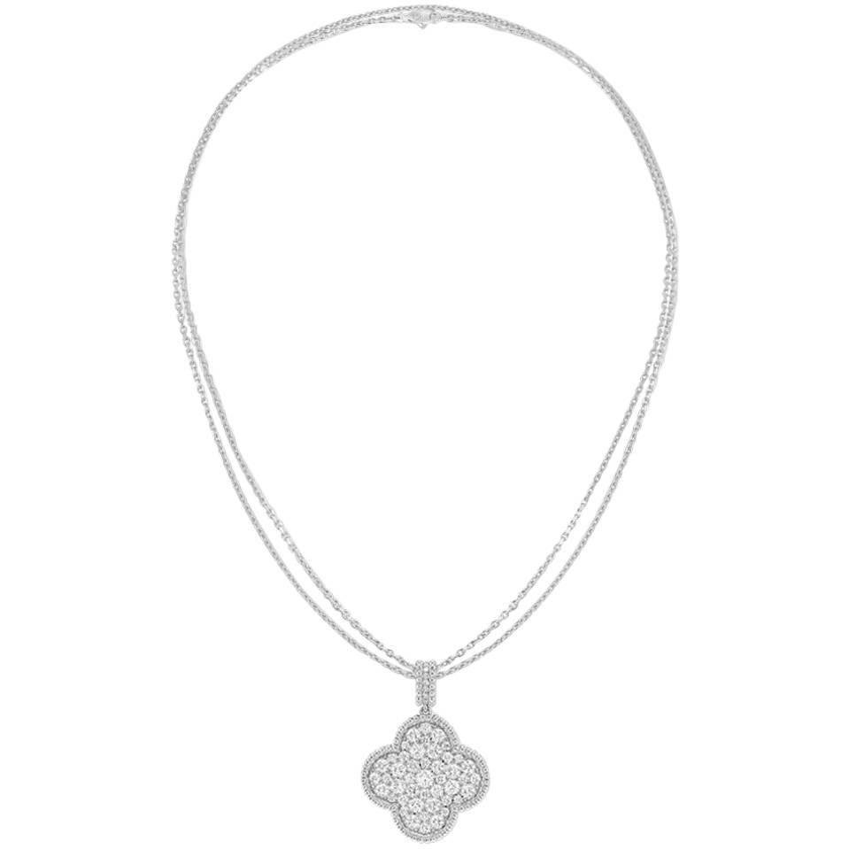 Vca store diamond necklace