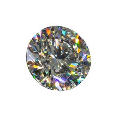 Diamant taille ronde brillant de 1,00 carat non serti K/VS2 certifié GIA