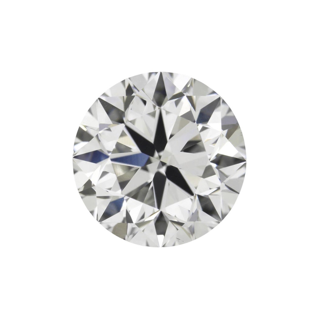 Diamant naturel de 0,50 carat, certifié GIA, D/VVS1, taille brillant, excellent en vente