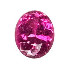 0,98 Karat Natürlicher Umba River Vivid Pink Rubellite Turmalin