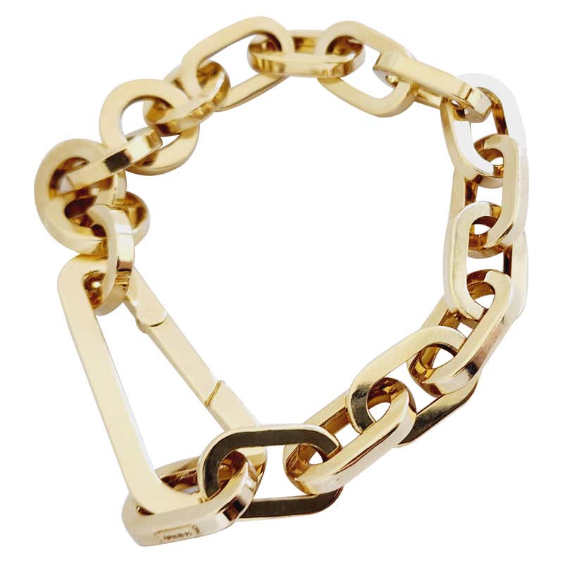 14 Karat Yellow Gold Ruby Diamond Bracelet at 1stDibs