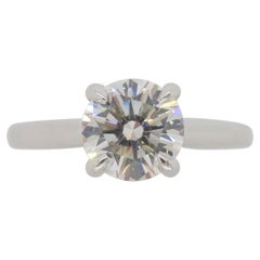 A. Jaffe 1.35CTW Diamond Engagement Ring