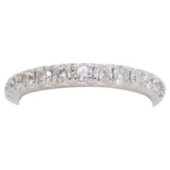 French Pavé Diamond Band Made in 14k