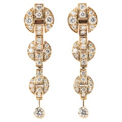 Cartier Himalia Diamond Earrings