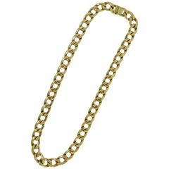 Cartier Gold Link Chain Necklace
