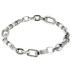 Used John Hardy Classic Chain Pearl Link Bracelet BU900830SMBRDXUM