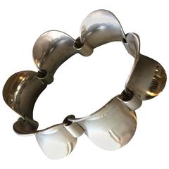 Georg Jensen Sterling Silver Bracelet No. 210 by Steffen Andersen