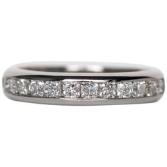 Tiffany & Co. Lucida Cut 1.00 Carat Diamonds Wedding Band Ring