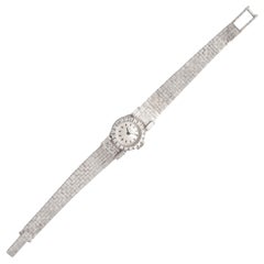Patek Philippe Diamond White Gold 18k Wristwatch