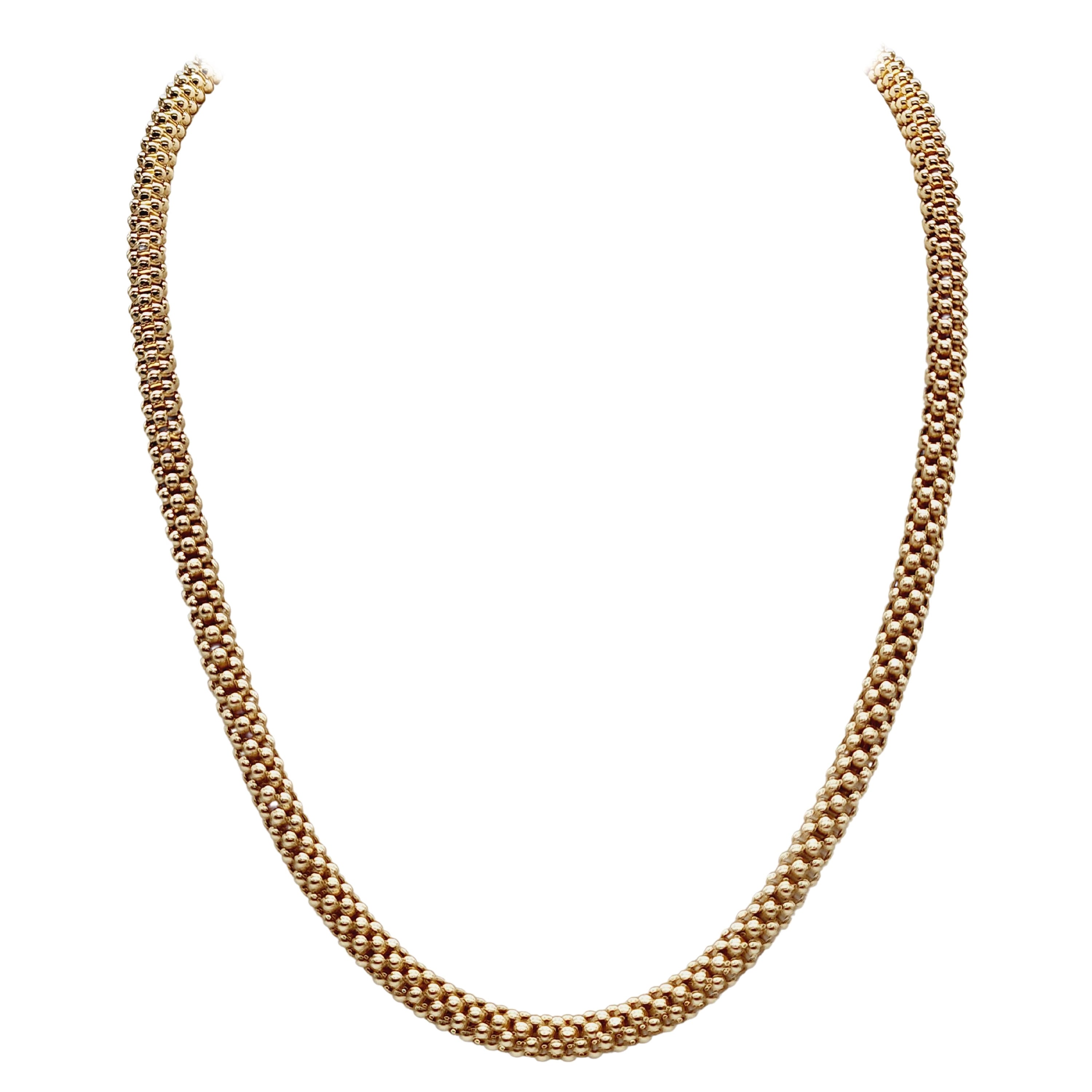 Rope Chain, 14 Karat Yellow Gold, Rope Chain For Sale at 1stDibs 14 karat gold rope chain