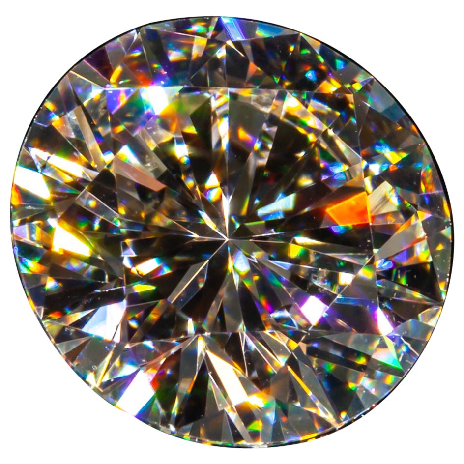 1.54 Carat Loose L/VS2 Round Brilliant Cut Diamond GIA Certified For Sale