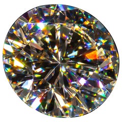 1.54 Carat Loose L/VS2 Round Brilliant Cut Diamond GIA Certified (en anglais)