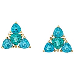 Anemoi Stud Earrings in 18k Yellow Gold