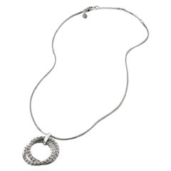 John Hardy Classic Chain Silver Interlink Necklace NB900997X16-18