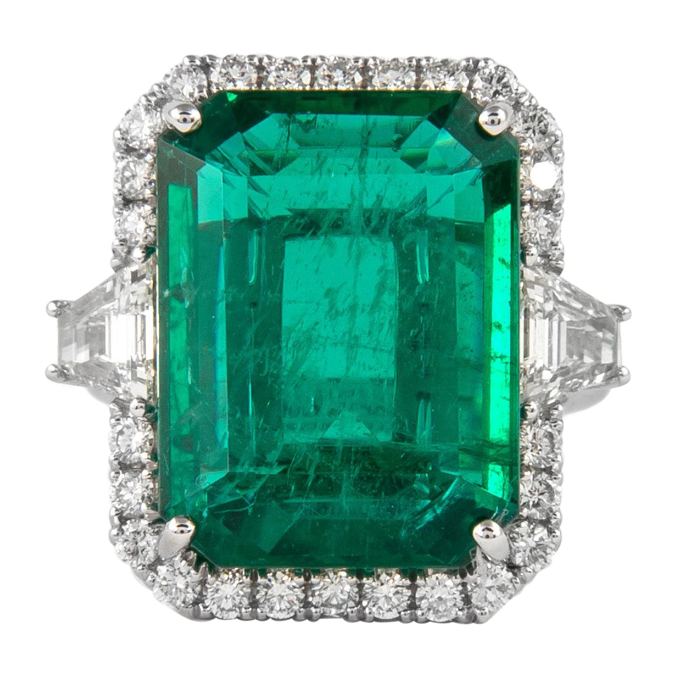 Silver Ring Multi Stone Ring Precious Stone Ring Emerald - Etsy