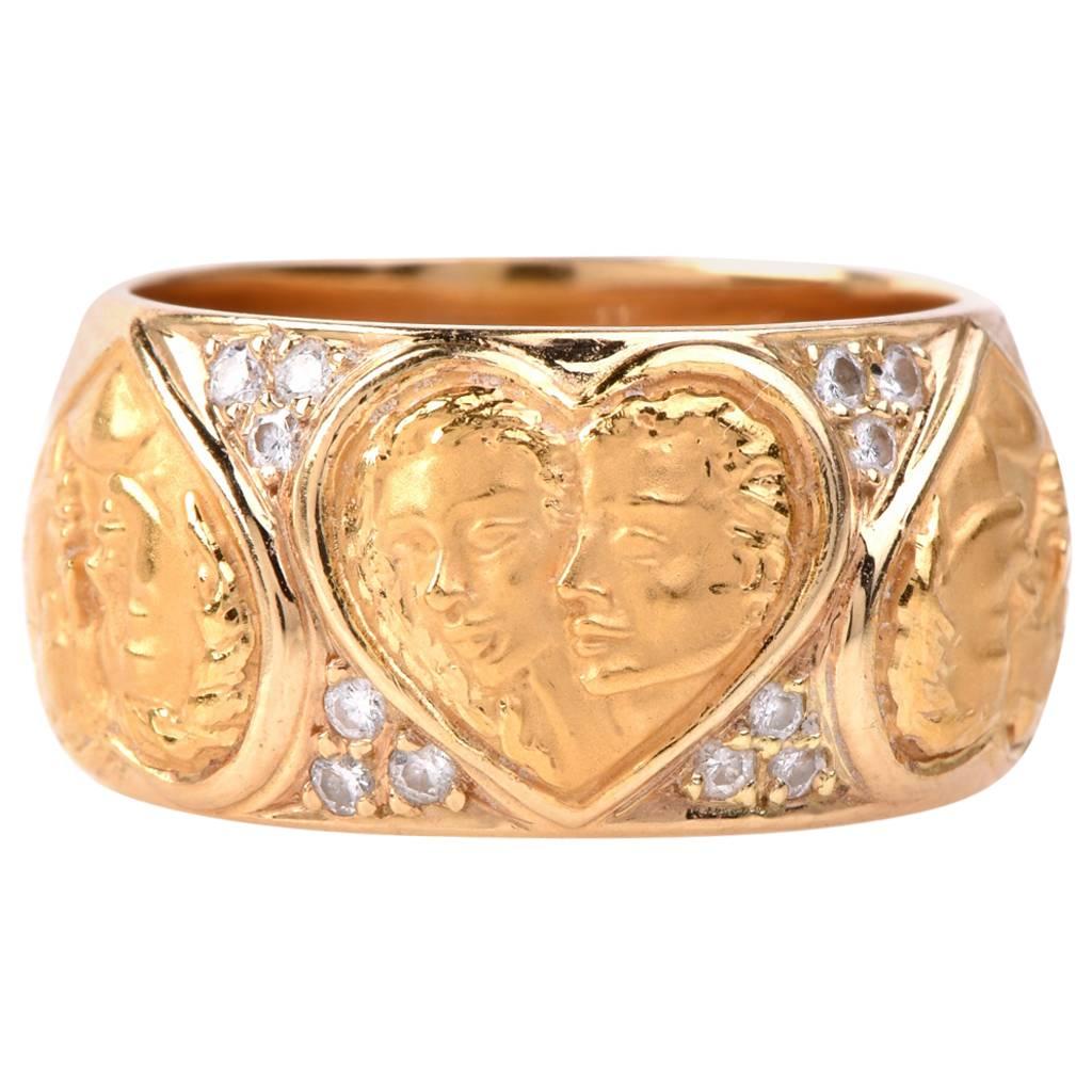 Carrera y Carrera Romeo Juliet Diamond Gold Ring