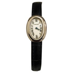 Cartier Baignoire Mini Ref 2369 18k White Gold Quartz Ladies' Watch, C2000s +