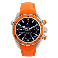 Extremley Seltene Referenz, Omega Seamaster Planet Ocean Chronograph, Box & Papiere
