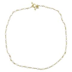 Temple St. Clair Gold Pearl Karina Necklace