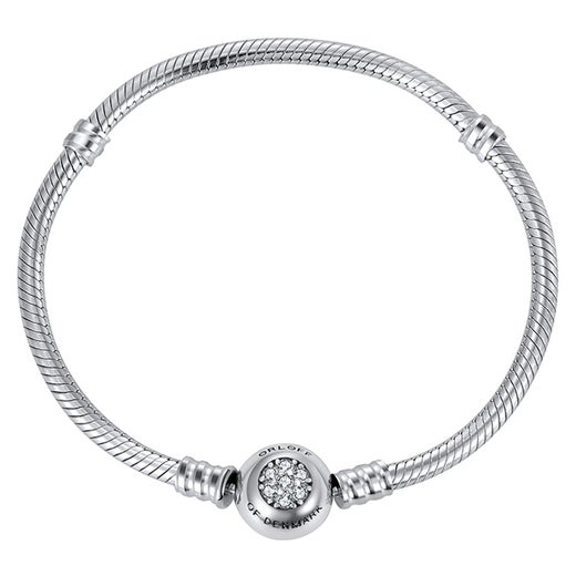 Orloff of Denmark, 925 Sterling Silver Bracelet, Peace Symbol, White Enamel  For Sale at 1stDibs | 598698c00, denmark pandora charm, 590741cz