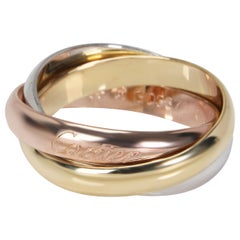 Cartier Trinity Ring in 18k 3 Tone Gold