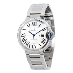 Cartier Ballon Bleu W4BB0024 Unisex Watch in Stainless Steel