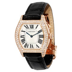 Vintage Cartier Tortue WA503751 Women's Watch in 18 Karat Rose Gold
