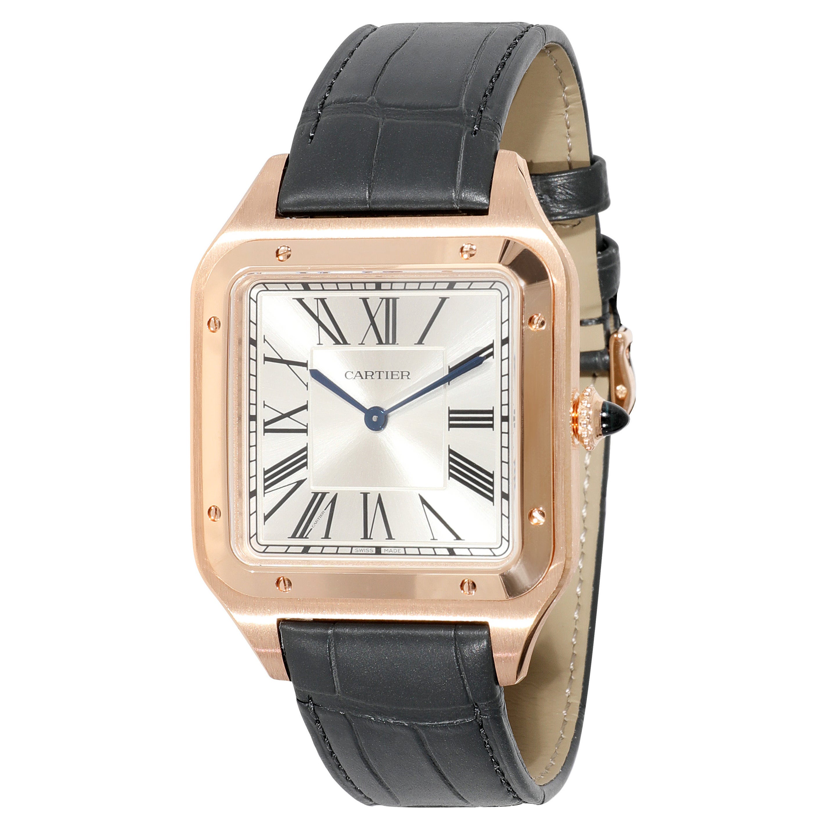 Cartier Santo-Dumont WGSA0032 Men's Watch in 18 Karat Rose Gold