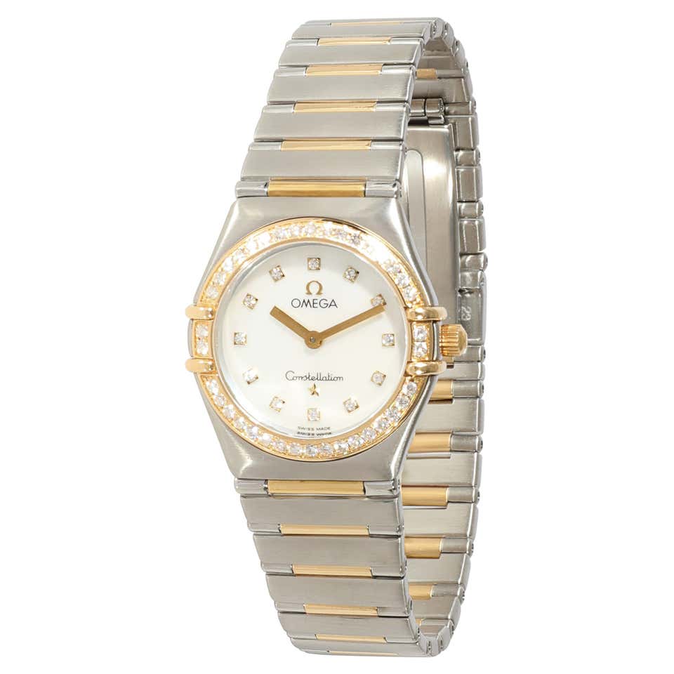 2000s Omega Constellation Steel and Yellow Gold 1362.70.00 Wristwatch ...