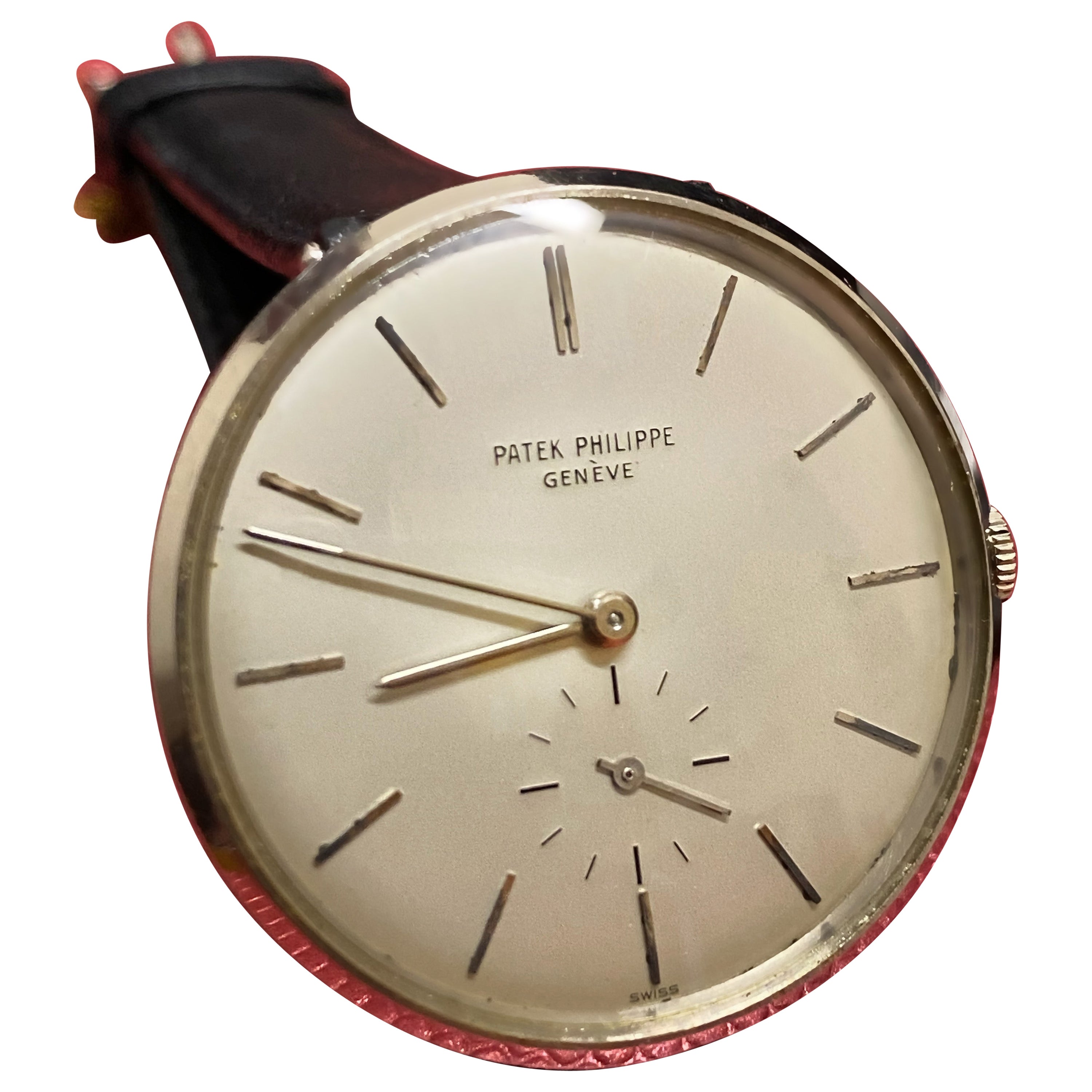 Patek Philippe Ref 3516 18k White Gold Manual Vintage C1964 Mens' Watch + Cert