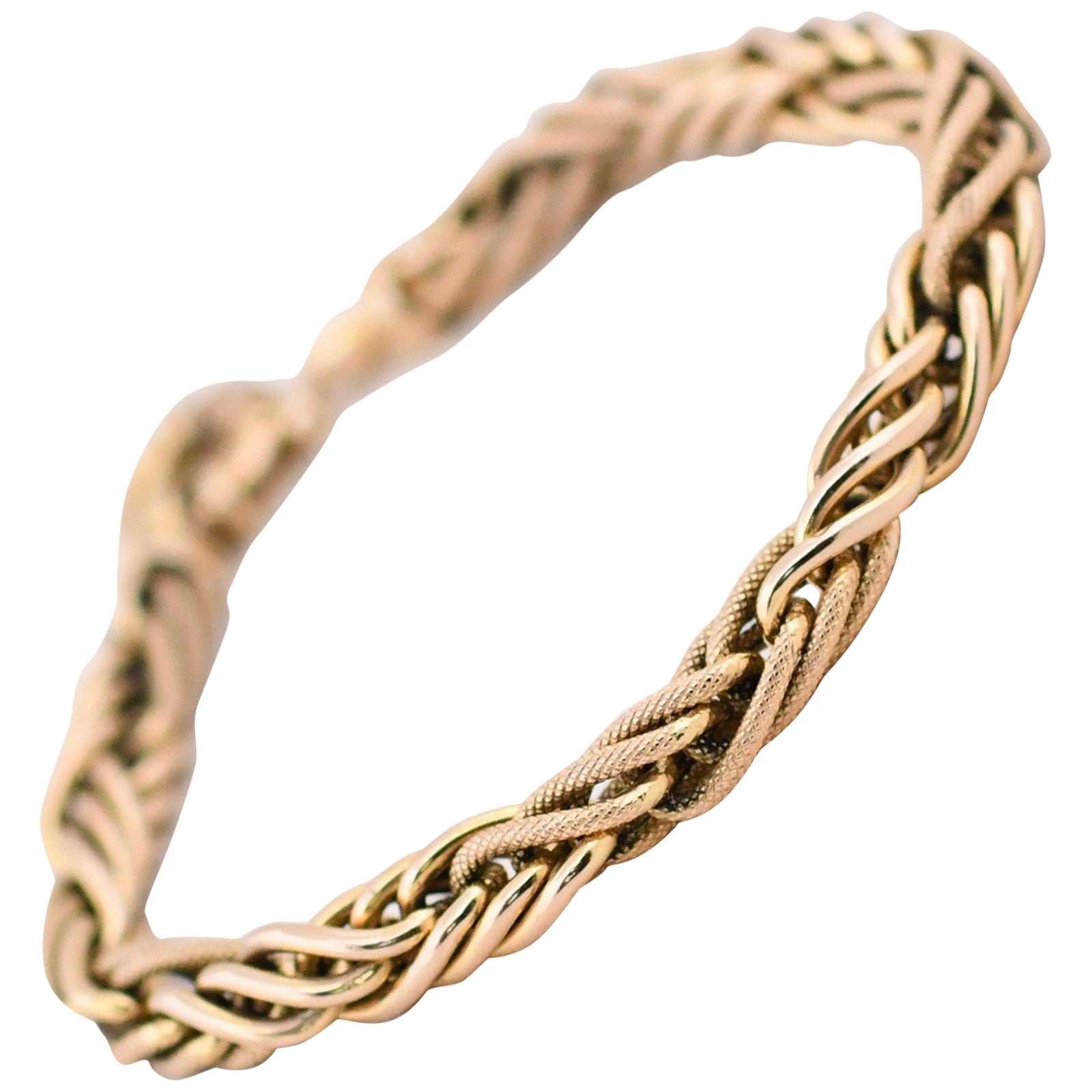 Antique 14k Gold Retro Bracelets 549 For Sale at 1stDibs 14kt gold