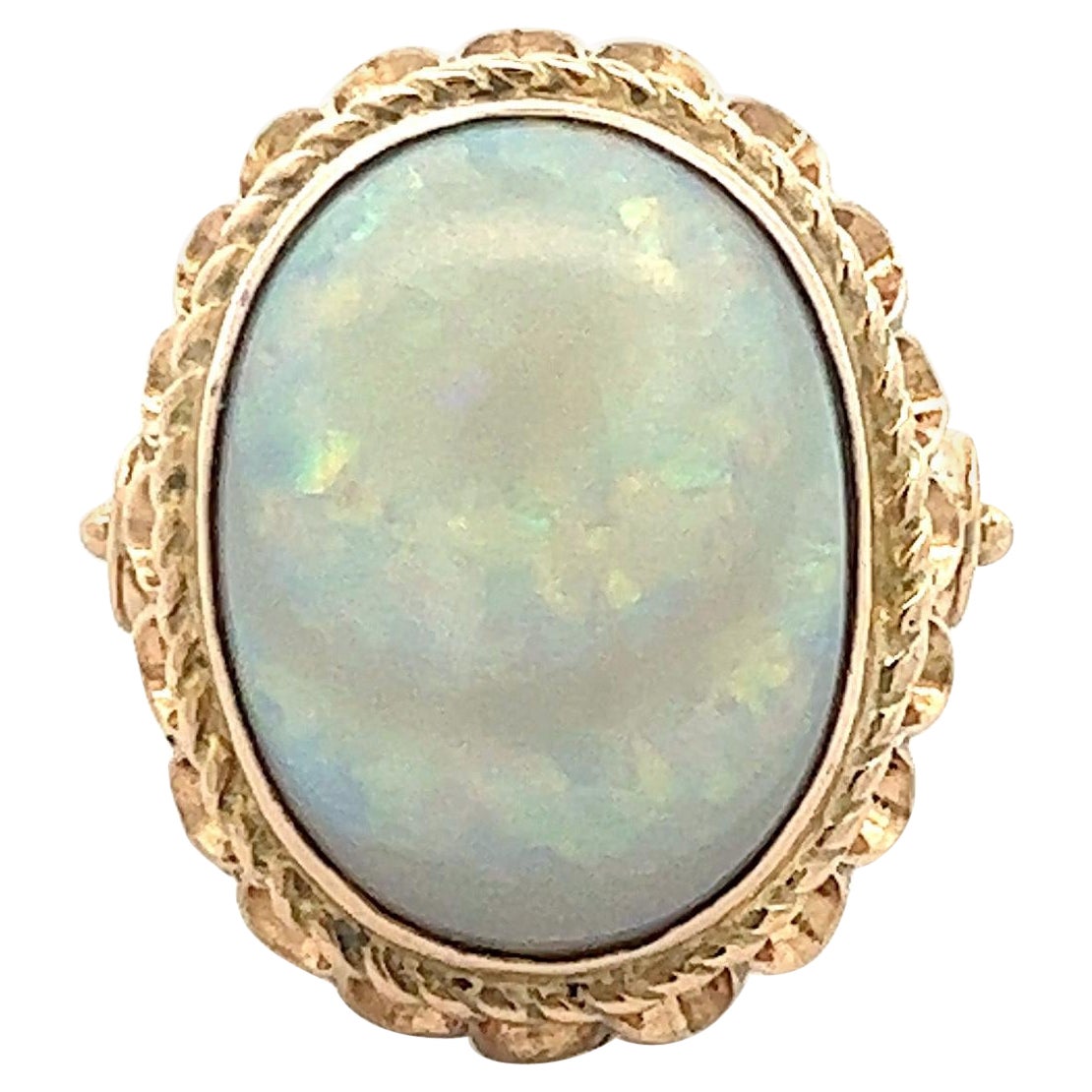 14k Ethiopian Opal Ring