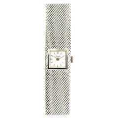 Dermont Women Watch N.O.S White Dial White Gold Strap 18 Karat