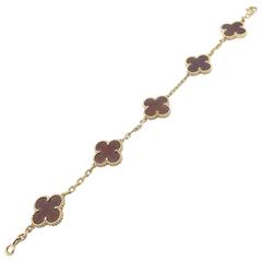 Van Cleef & Arpels Alhambra Bois D'Amourette Bracelet