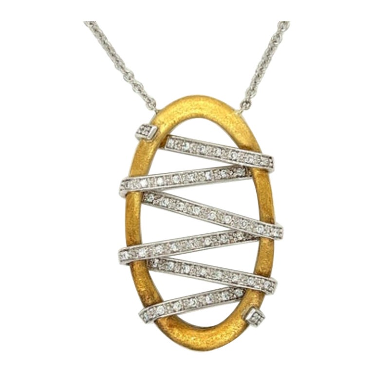 Makur Designs Diamond Necklace For Sale