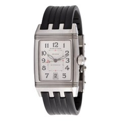 Vintage Jaeger LeCoultre Reverso Gran'Sport Steel Wristwatch