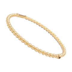 Van Cleef & Arpels Perlée 'Pearls of Gold' Bracelet, Medium Model