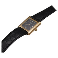 Vintage Van Cleef & Arpels Mechanic 18 Karat Yellow Gold Watch