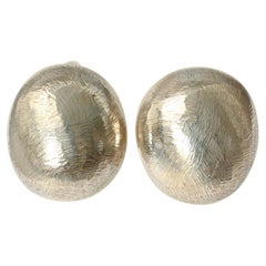 Vintage John Iversen Large Earrings from Pebble Series