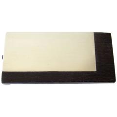 Sigi Pineda Sterling Silver Wood Money Clip 8