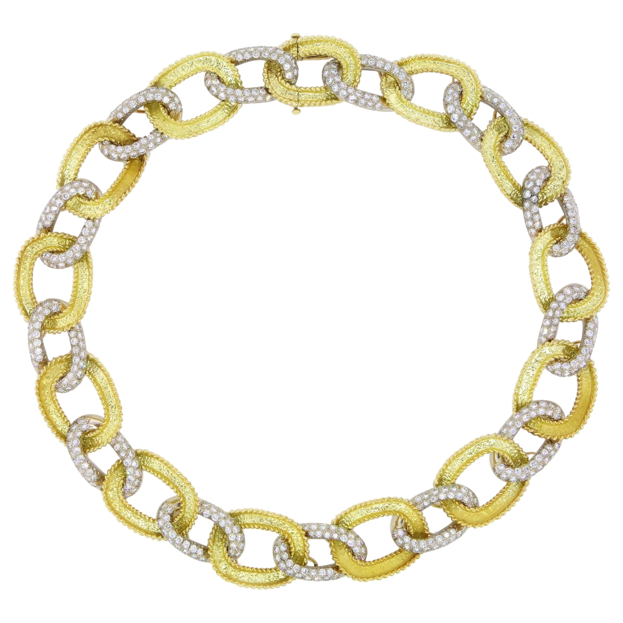 Round Brilliant Cut Diamond Necklace