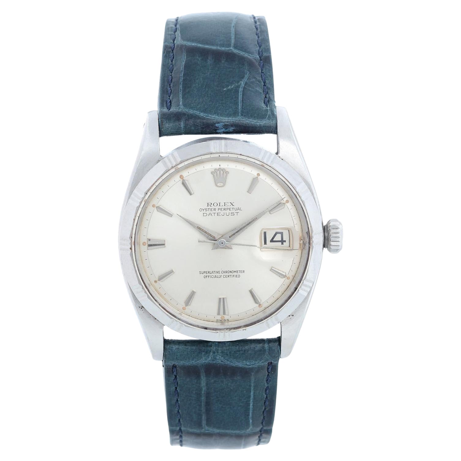 Rolex Datejust Men's Steel Watch, 1603 For Sale