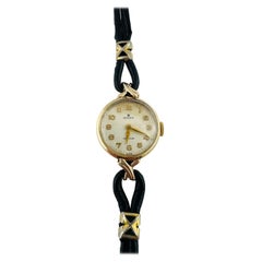 Rolex Ladies 9k Yellow Gold Precision Watch