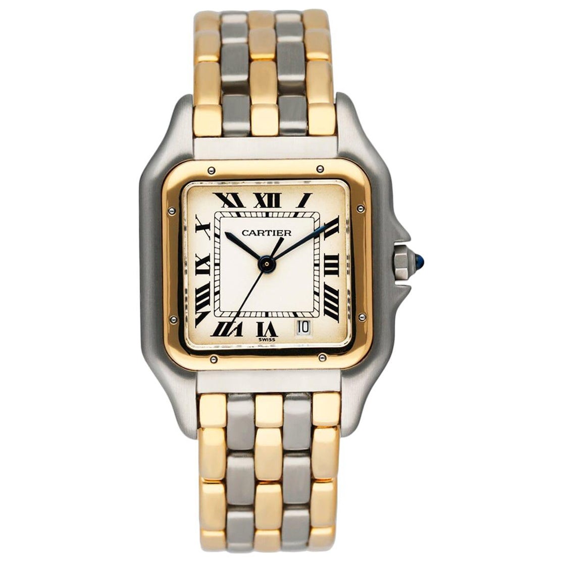 Cartier Panthere 1120 One Row Ladies Watch at 1stDibs