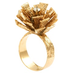 Vintage Diamond Gold Ring