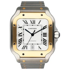 Cartier Santos W2SA0006 Large Size Mens Watch Box Papers