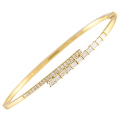 LB Exclusive 18Karat Yellow Gold 0.91Carat Diamond Bracelet