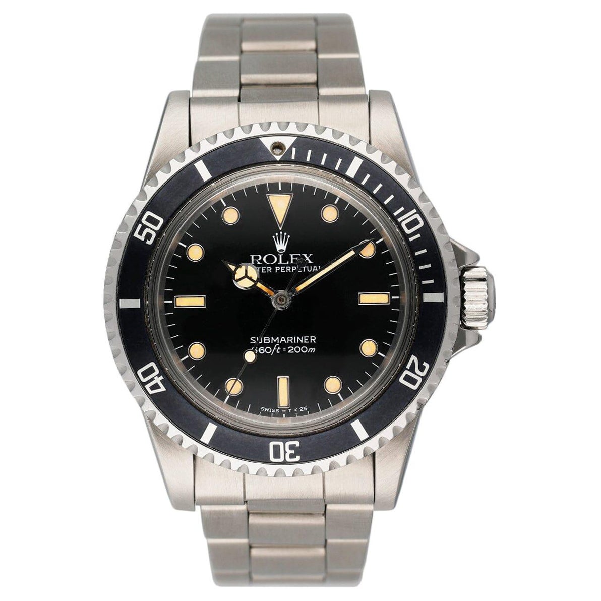 Rolex Submariner vintage « sans date » Réf. 5513 Boîte et papiers sur 1stDibs