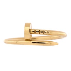 Cartier Juste Un Clou Ring 18k Yellow Gold Small
