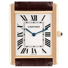 Cartier Tank Louis XL 18k Rose Gold Manual Winding Watch W1560017